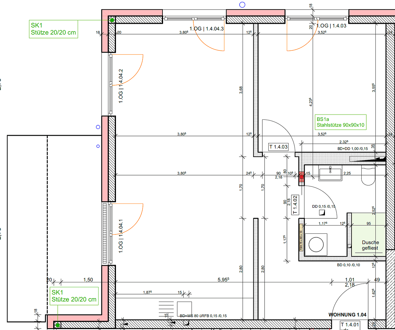Prenájom bytu 2-izbový 67 m², Scheckertstrasse 2, Zell am Main, Bavorsko Prenájom bytu 2-izbový 67 m², Scheckertstrasse 2, Zell am Main, Bavorsko