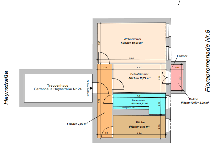 Predaj bytu 2-izbový 55 m², Heynstr. 24, Berlin, Berlín Predaj bytu 2-izbový 55 m², Heynstr. 24, Berlin, Berlín