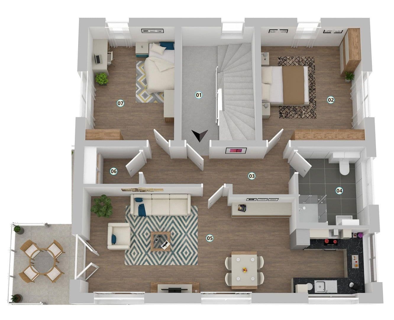 Prenájom bytu 3-izbový 87 m², Schrobenhausener Str. 32, Ingolstadt, Bavorsko Prenájom bytu 3-izbový 87 m², Schrobenhausener Str. 32, Ingolstadt, Bavorsko