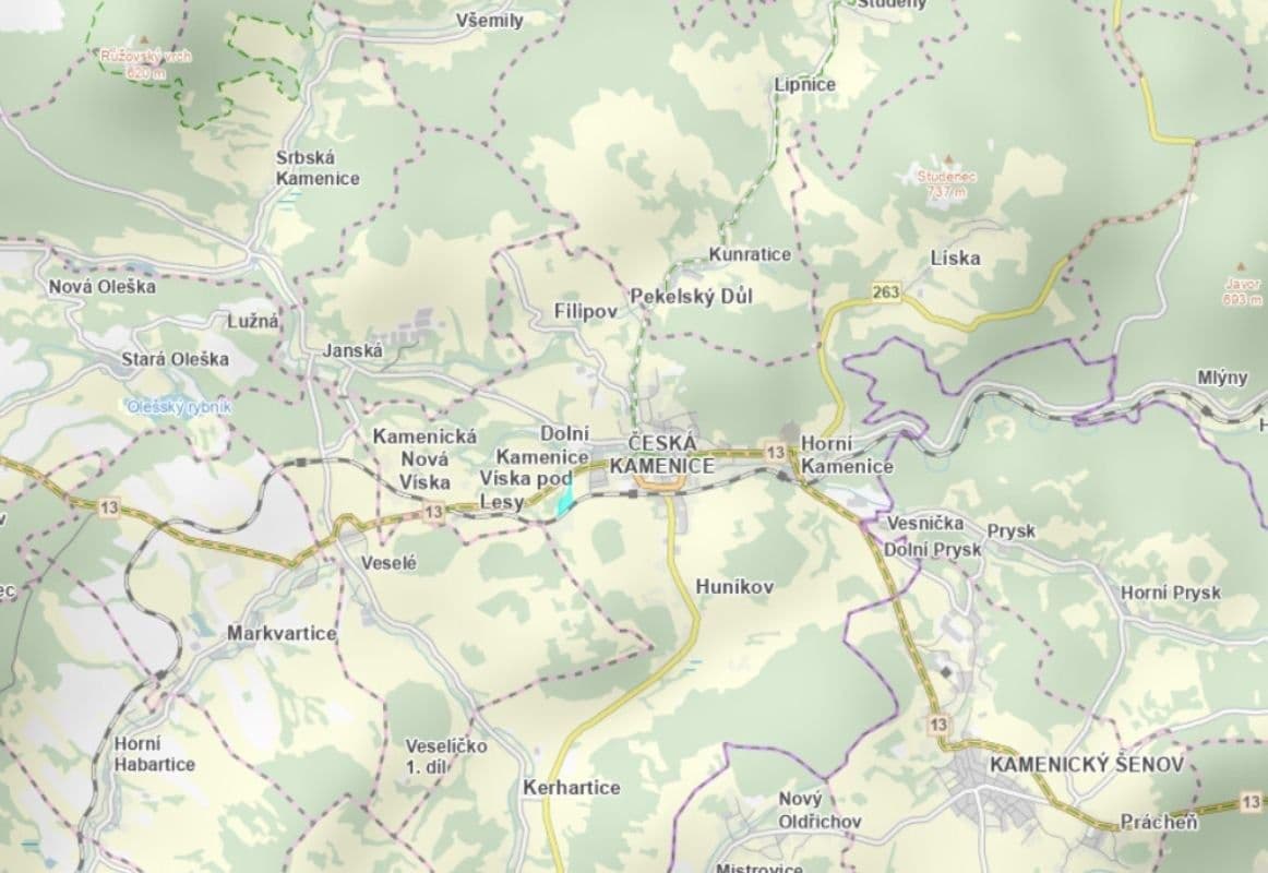Predaj pozemku 23.221 m², Česká Kamenice, Ústecký kraj Predaj pozemku 23.221 m², Česká Kamenice, Ústecký kraj