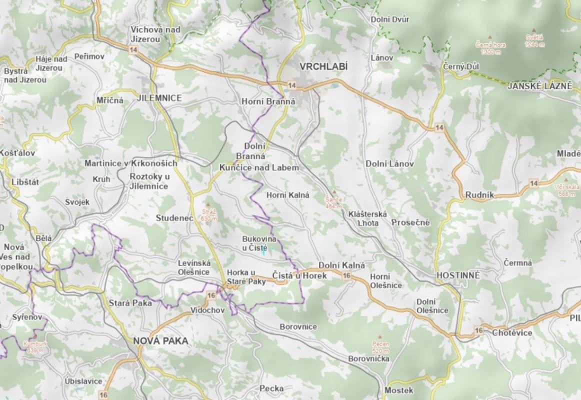 Predaj pozemku 13.244 m², Čistá u Horek, Liberecký kraj Predaj pozemku 13.244 m², Čistá u Horek, Liberecký kraj