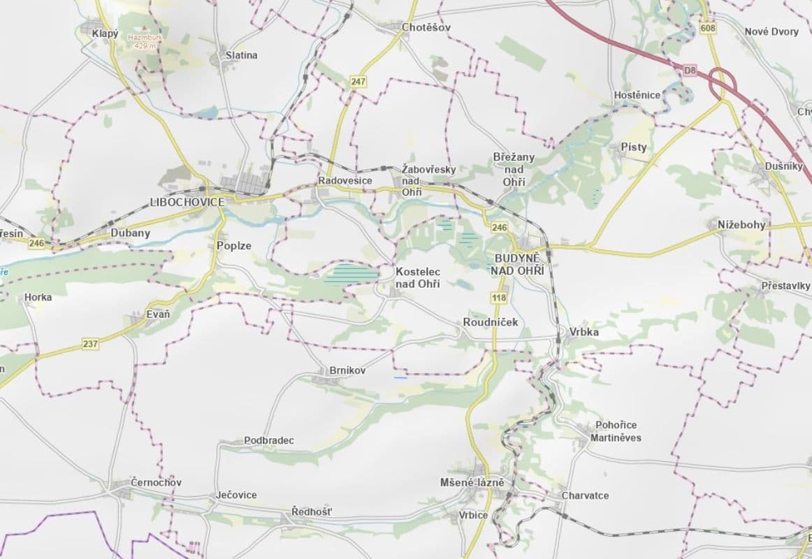 Predaj pozemku 477 m², Mšené-lázně, Ústecký kraj Predaj pozemku 477 m², Mšené-lázně, Ústecký kraj