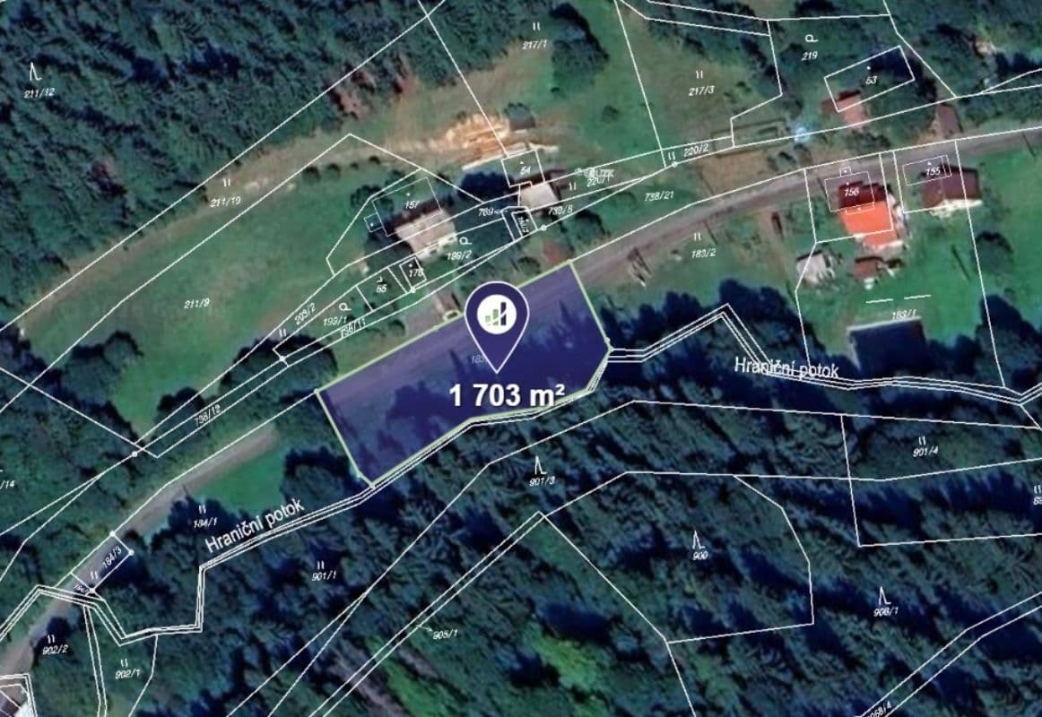 Predaj pozemku 1.703 m², Cotkytle, Pardubický kraj Predaj pozemku 1.703 m², Cotkytle, Pardubický kraj