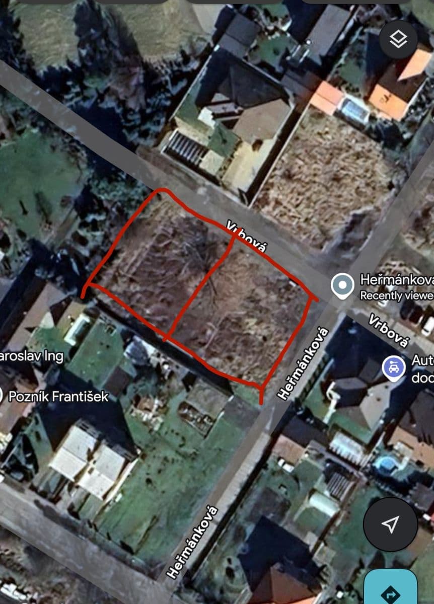 Predaj pozemku 1.290 m², Heřmánková, Poděbrady, Středočeský kraj Predaj pozemku 1.290 m², Heřmánková, Poděbrady, Středočeský kraj