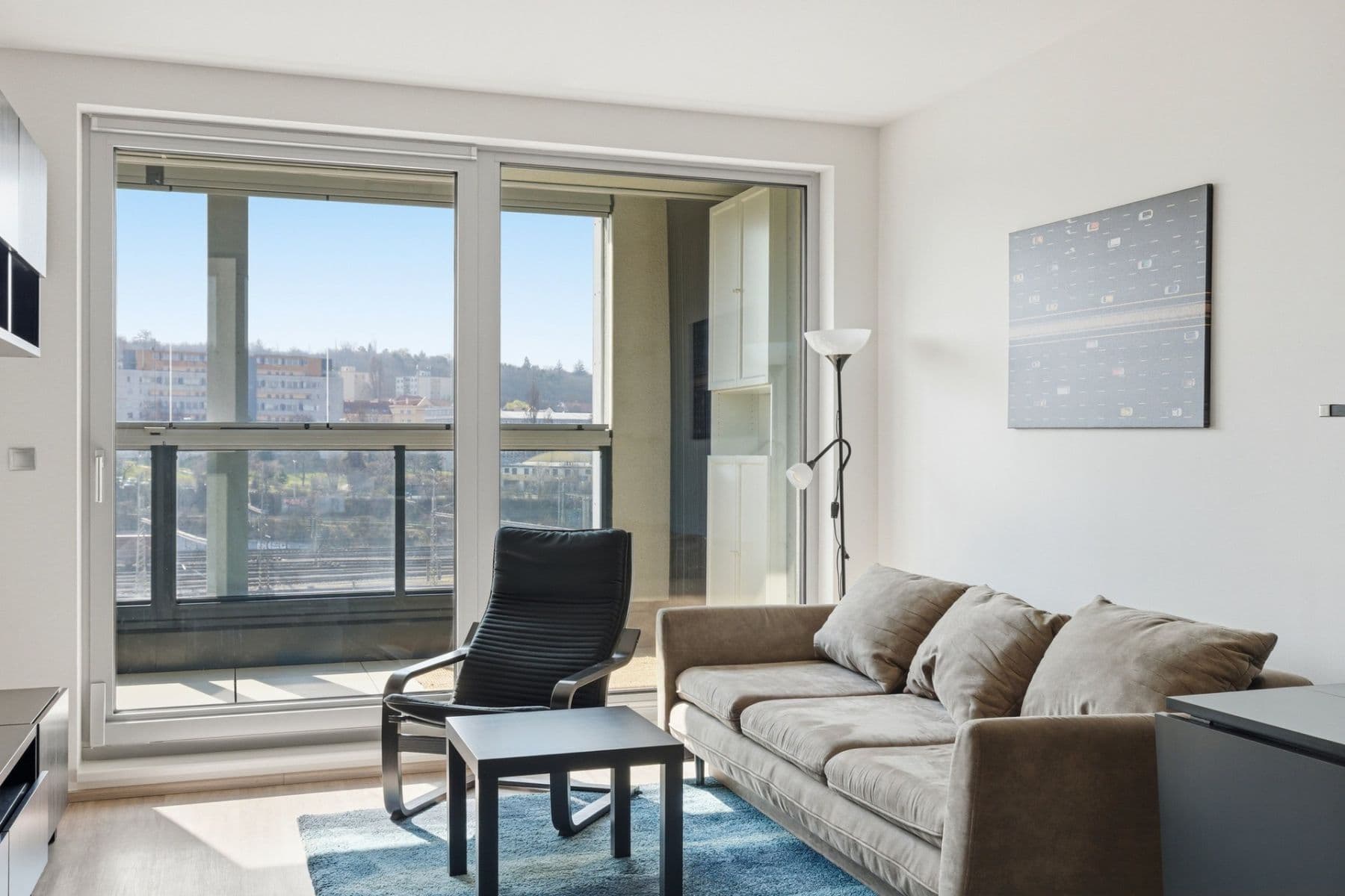 Prenájom bytu 1-izbový 33 m², Českomoravská, Praha, Praha Prenájom bytu 1-izbový 33 m², Českomoravská, Praha, Praha