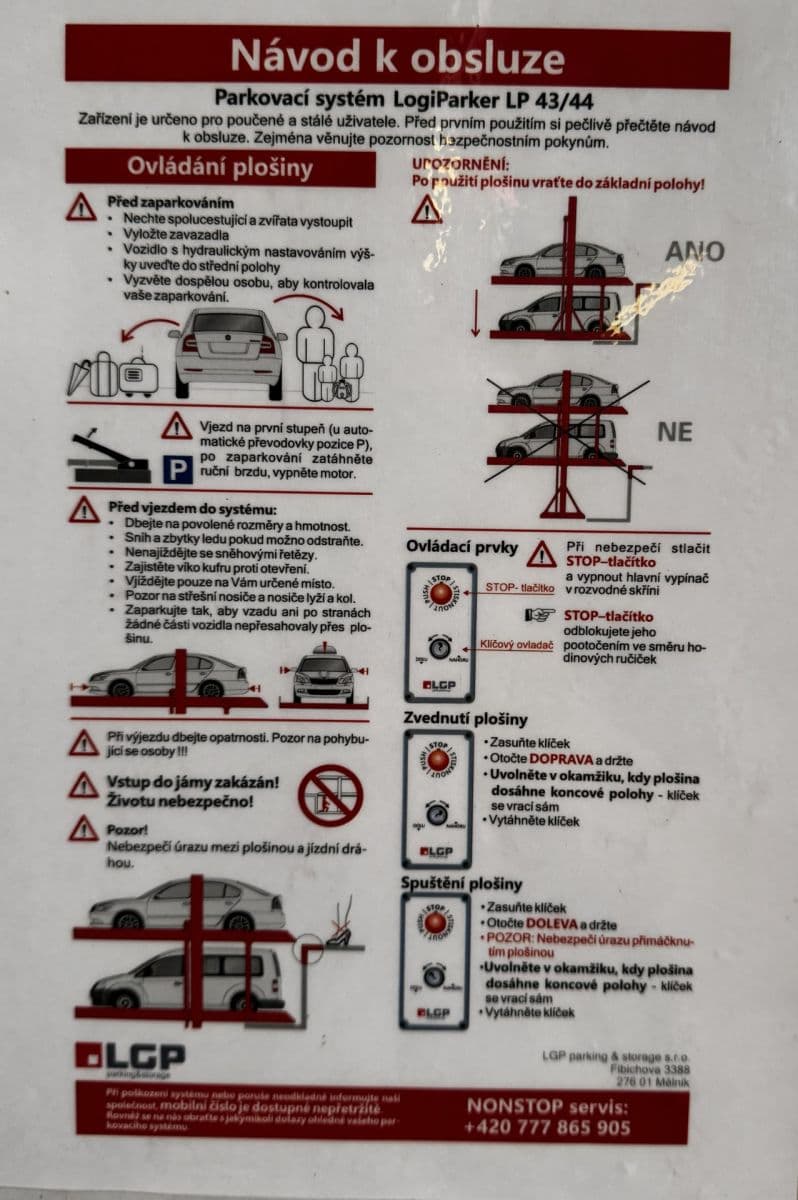 Prenájom garáže 15 m², Spálená, Praha, Praha Prenájom garáže 15 m², Spálená, Praha, Praha