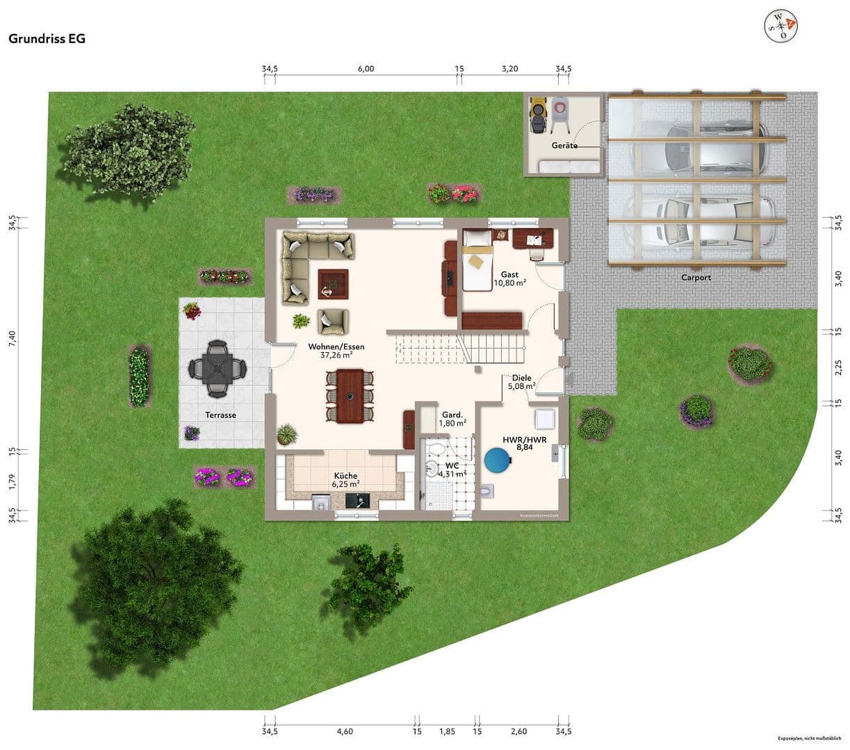 Predaj domu 160 m², pozemek 469 m², Schwalbenweg 1, Ottenbach, Bádensko-Wurttembersko Predaj domu 160 m², pozemek 469 m², Schwalbenweg 1, Ottenbach, Bádensko-Wurttembersko