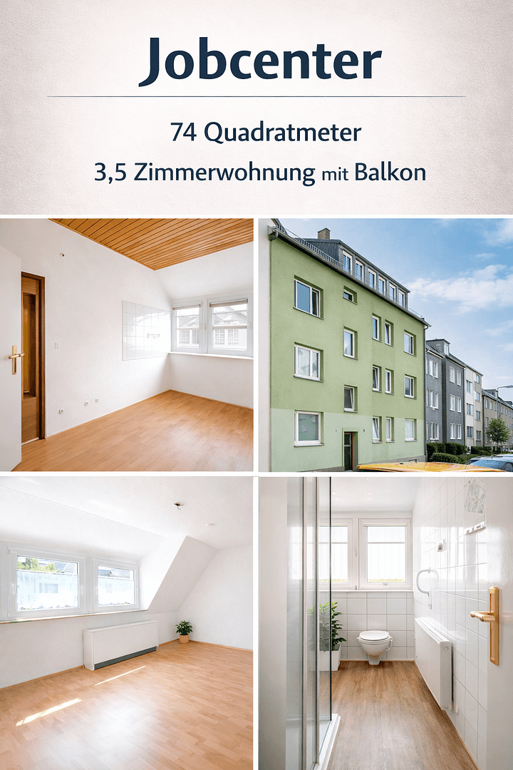 Prenájom bytu 3-izbový 74 m², Waldstraße 15, Remscheid, Severné Porýnie - Westfálsko Prenájom bytu 3-izbový 74 m², Waldstraße 15, Remscheid, Severné Porýnie - Westfálsko