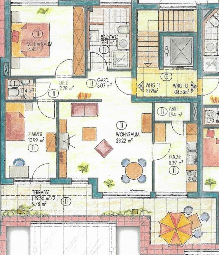 Predaj bytu 3-izbový 82 m², Bad Dürrheim, Bádensko-Wurttembersko Predaj bytu 3-izbový 82 m², Bad Dürrheim, Bádensko-Wurttembersko