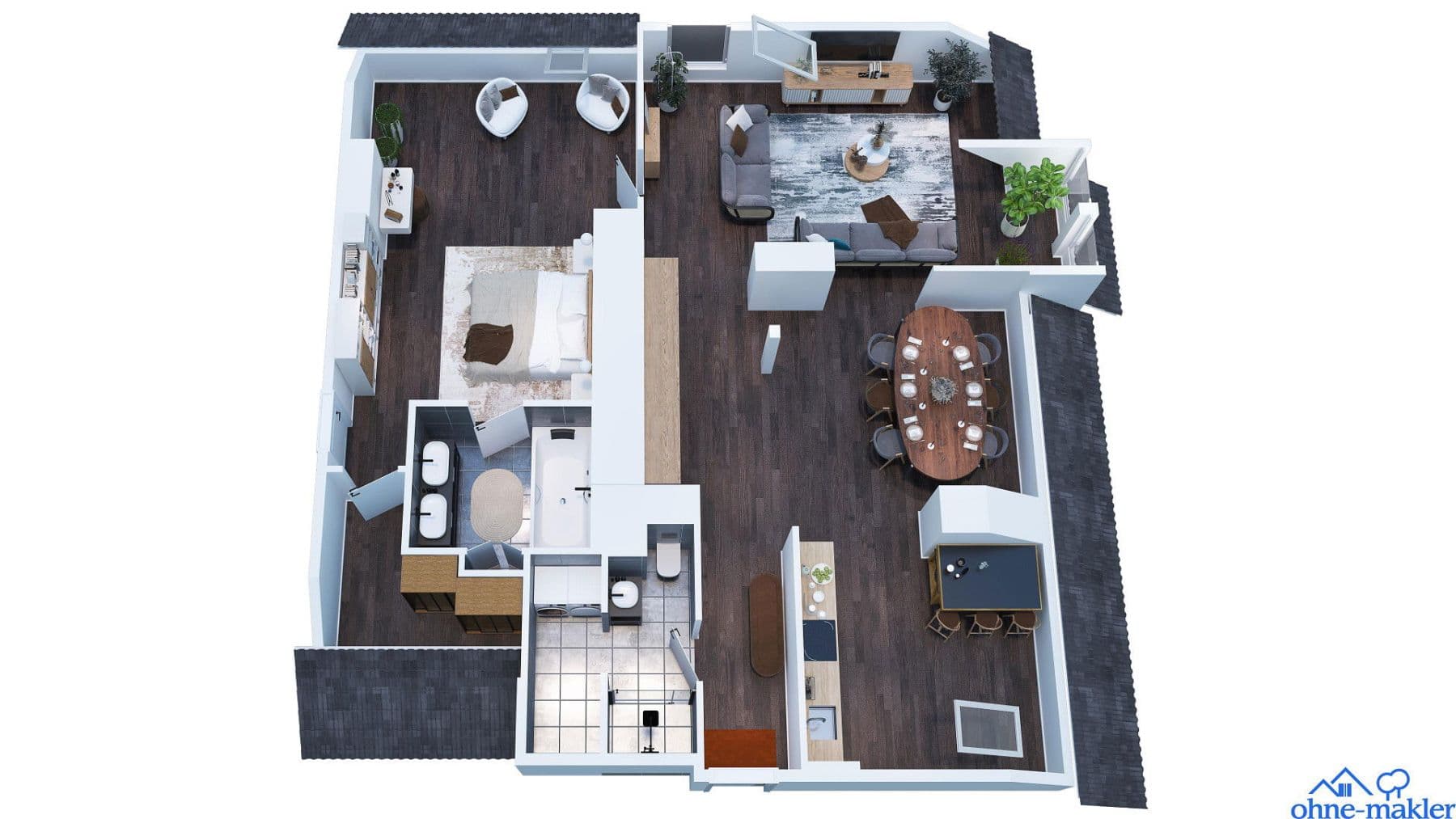 Prenájom bytu 2-izbový 82 m², Oberstraße 28, Mülheim an der Ruhr, Severné Porýnie - Westfálsko Prenájom bytu 2-izbový 82 m², Oberstraße 28, Mülheim an der Ruhr, Severné Porýnie - Westfálsko