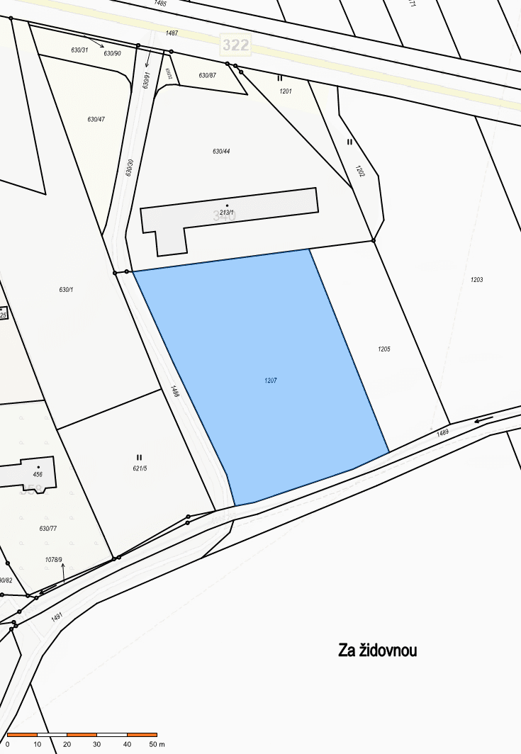 Predaj pozemku 4.409 m², Tři Dvory, Středočeský kraj Predaj pozemku 4.409 m², Tři Dvory, Středočeský kraj