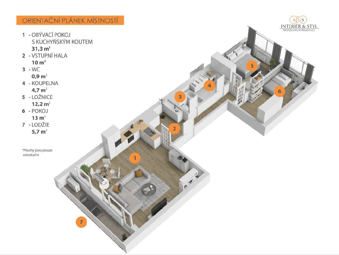 Predaj bytu 3-izbový 76 m², Přecechtělova, Praha, Praha Predaj bytu 3-izbový 76 m², Přecechtělova, Praha, Praha