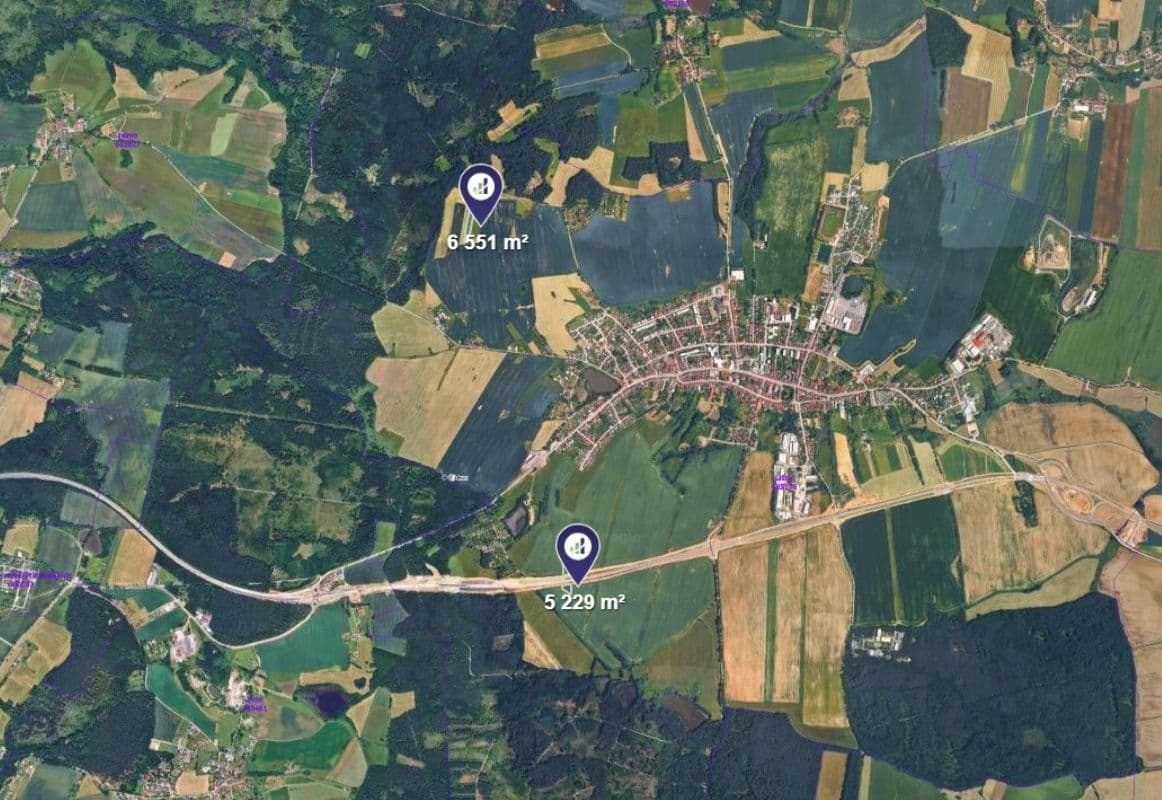 Predaj pozemku 1.309 m², Lišov, Jihočeský kraj Predaj pozemku 1.309 m², Lišov, Jihočeský kraj