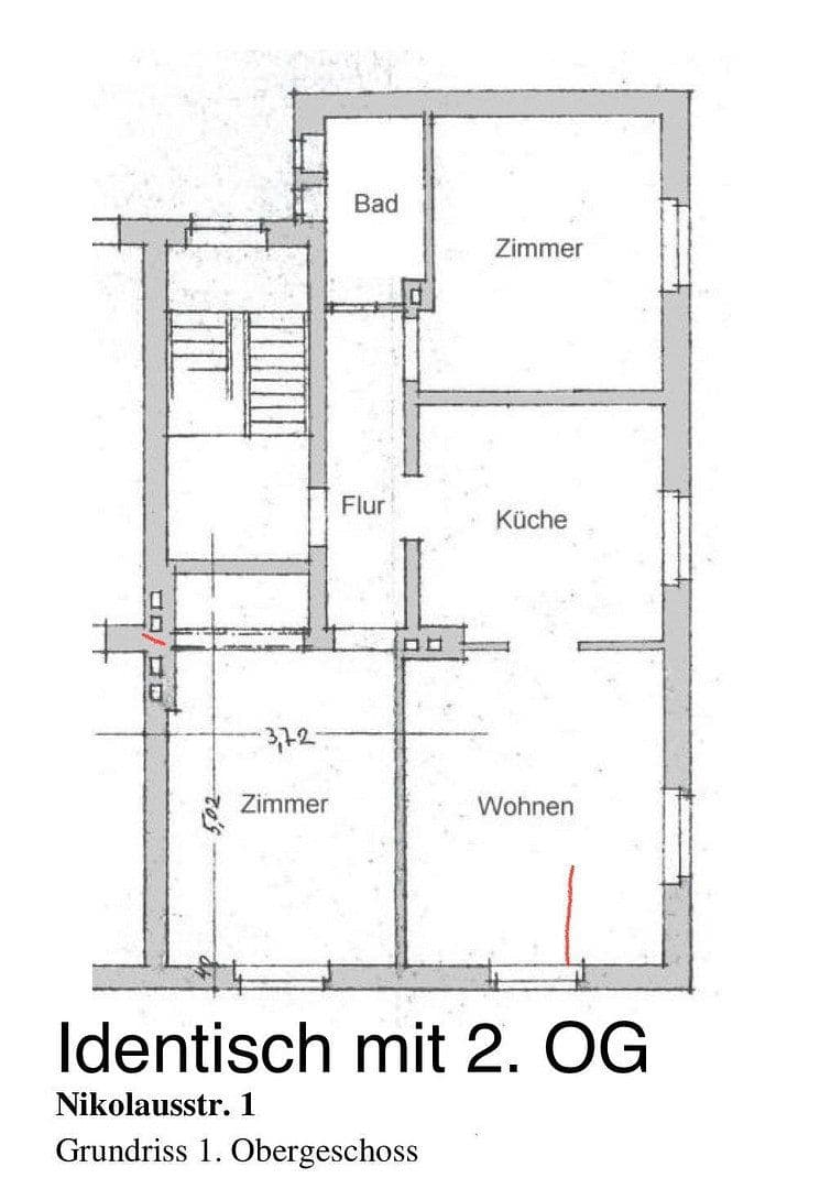 Predaj domu 221 m², pozemek 194 m², Nikolausstr. 1, Essen, Severné Porýnie - Westfálsko Predaj domu 221 m², pozemek 194 m², Nikolausstr. 1, Essen, Severné Porýnie - Westfálsko