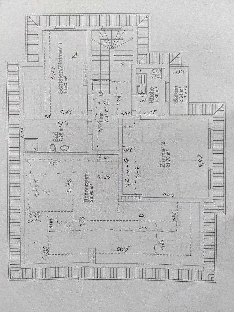 Prenájom bytu 3-izbový 79 m², Berlin, Berlín Prenájom bytu 3-izbový 79 m², Berlin, Berlín