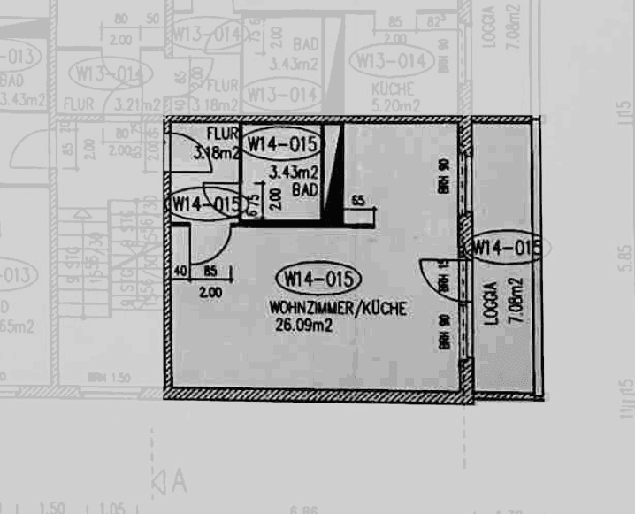 Prenájom bytu 1-izbový 36 m², Nordring 99a, Görlitz, Sasko Prenájom bytu 1-izbový 36 m², Nordring 99a, Görlitz, Sasko