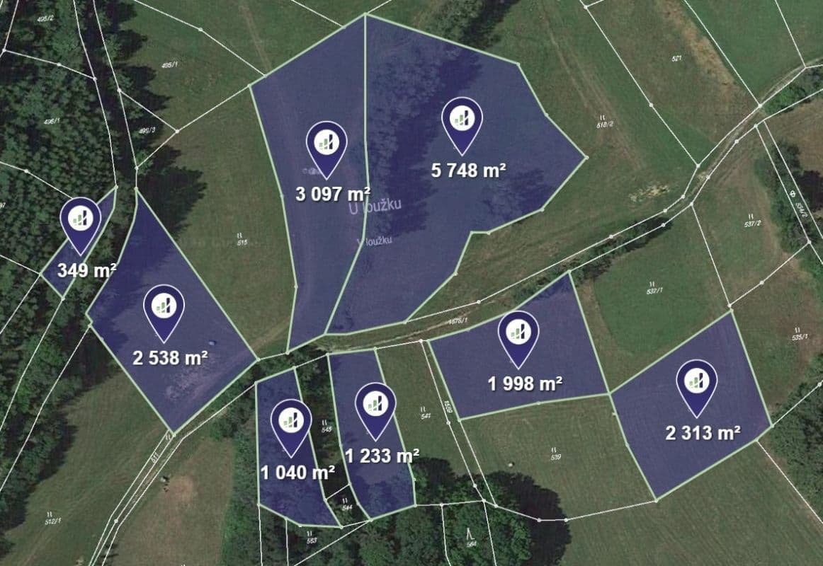 Predaj pozemku 3.053 m², Železný Brod, Liberecký kraj Predaj pozemku 3.053 m², Železný Brod, Liberecký kraj