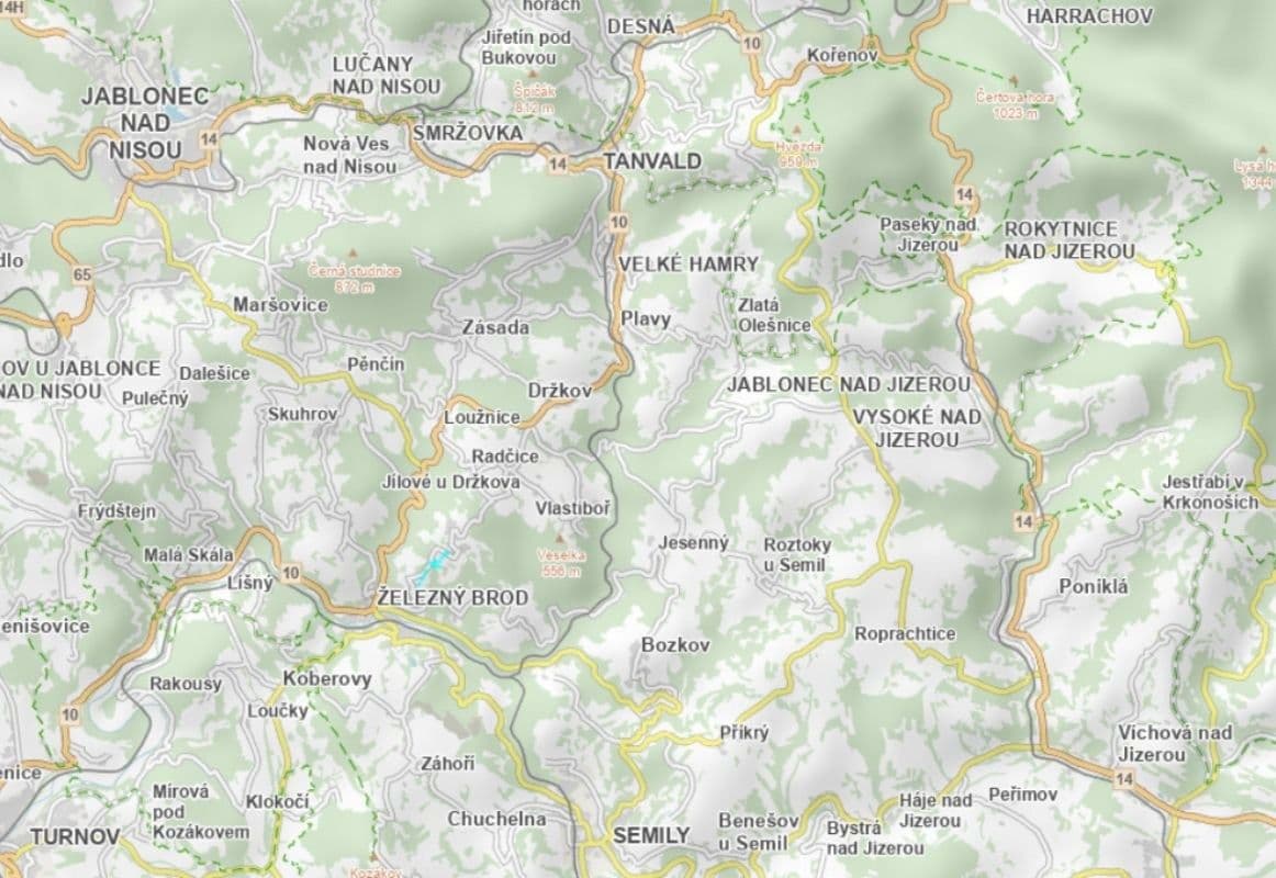 Predaj pozemku 4.014 m², Železný Brod, Liberecký kraj Predaj pozemku 4.014 m², Železný Brod, Liberecký kraj