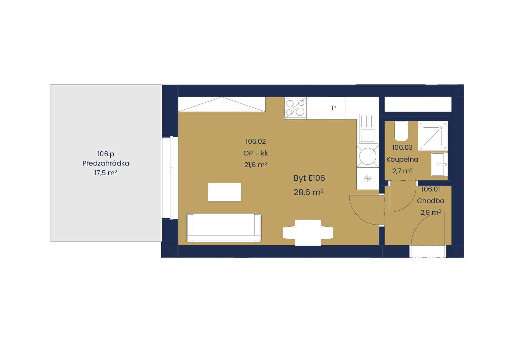 Predaj bytu 1-izbový 28 m², Huťská, Kladno, Středočeský kraj Predaj bytu 1-izbový 28 m², Huťská, Kladno, Středočeský kraj