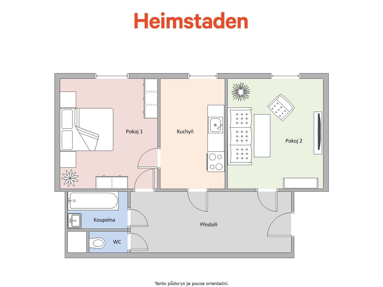 Prenájom bytu 2-izbový 52 m², Havlíčkovo náměstí, Ostrava, Moravskoslezský kraj Prenájom bytu 2-izbový 52 m², Havlíčkovo náměstí, Ostrava, Moravskoslezský kraj