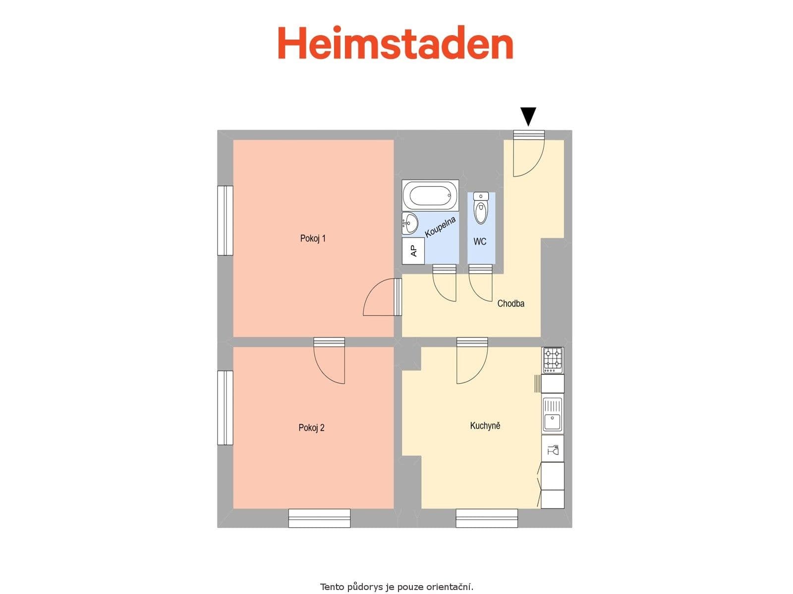 Prenájom bytu 2-izbový 58 m², Budovatelská, Ostrava, Moravskoslezský kraj Prenájom bytu 2-izbový 58 m², Budovatelská, Ostrava, Moravskoslezský kraj