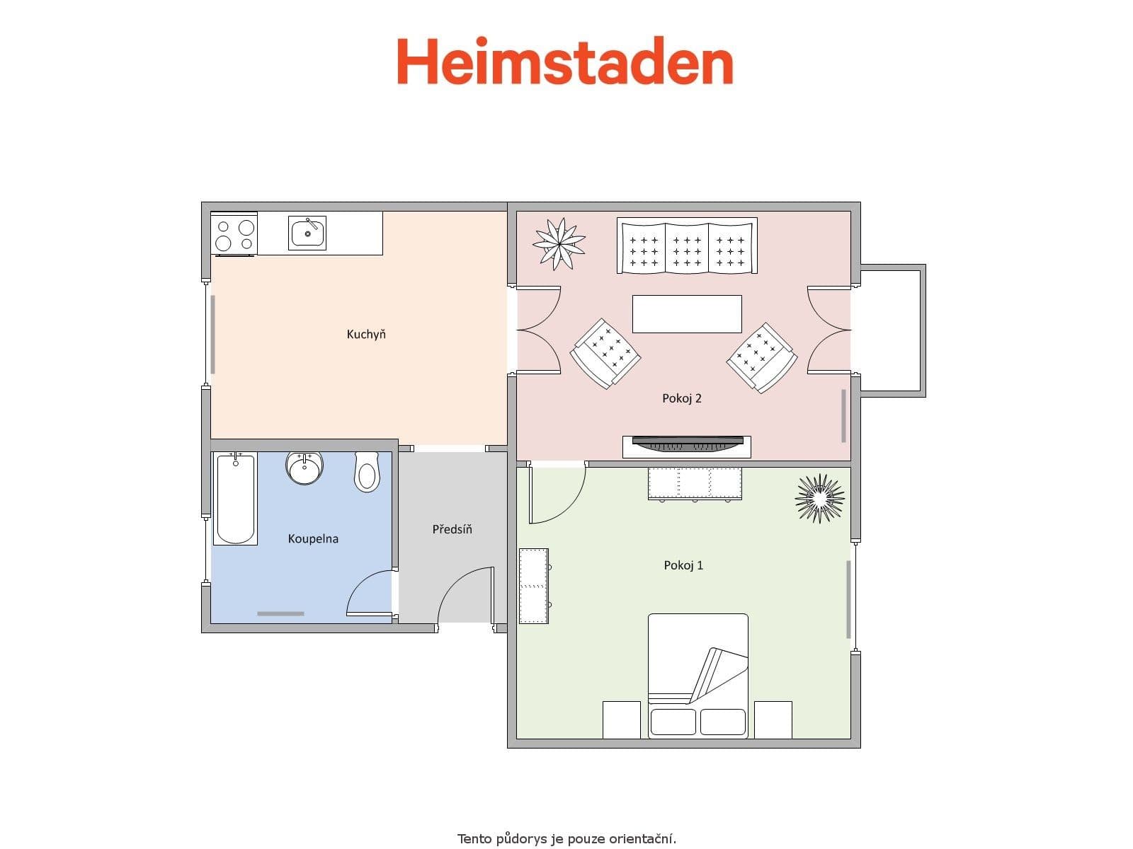 Prenájom bytu 2-izbový 47 m², Asejevova, Ostrava, Moravskoslezský kraj Prenájom bytu 2-izbový 47 m², Asejevova, Ostrava, Moravskoslezský kraj