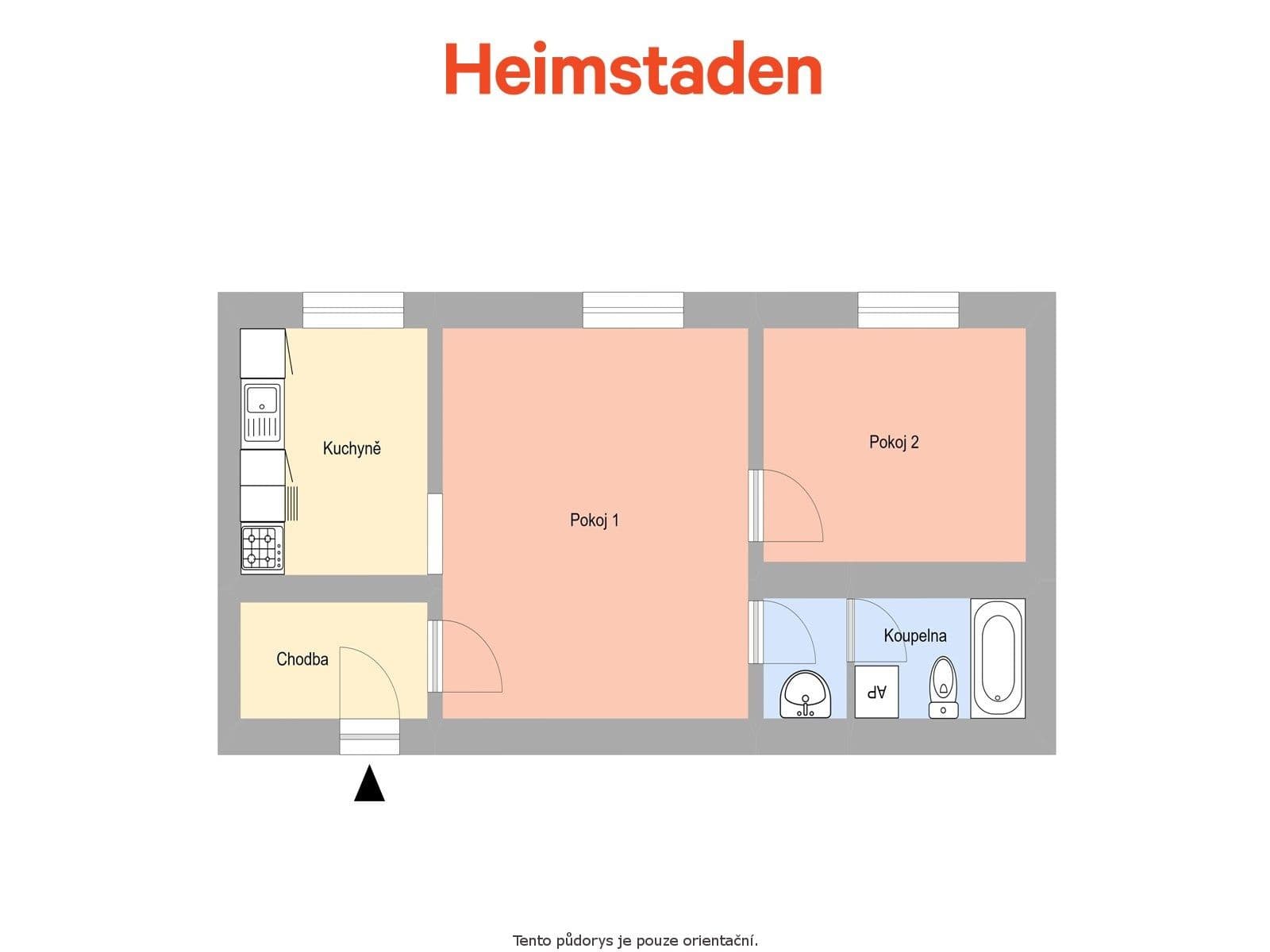 Prenájom bytu 2-izbový 40 m², náměstí Vítězslava Nováka, Ostrava, Moravskoslezský kraj Prenájom bytu 2-izbový 40 m², náměstí Vítězslava Nováka, Ostrava, Moravskoslezský kraj
