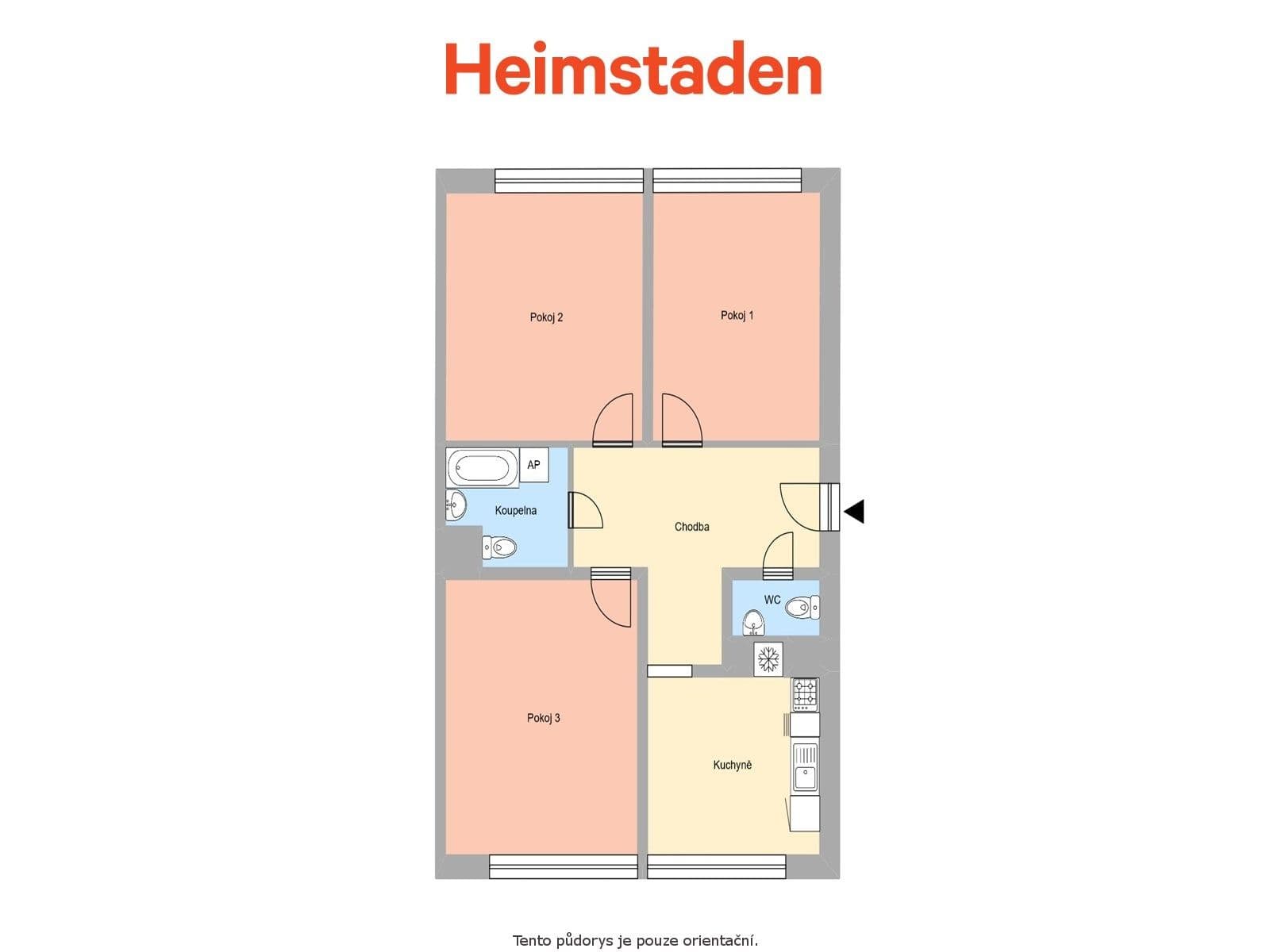 Prenájom bytu 3-izbový 76 m², Přemyslovců, Ostrava, Moravskoslezský kraj Prenájom bytu 3-izbový 76 m², Přemyslovců, Ostrava, Moravskoslezský kraj