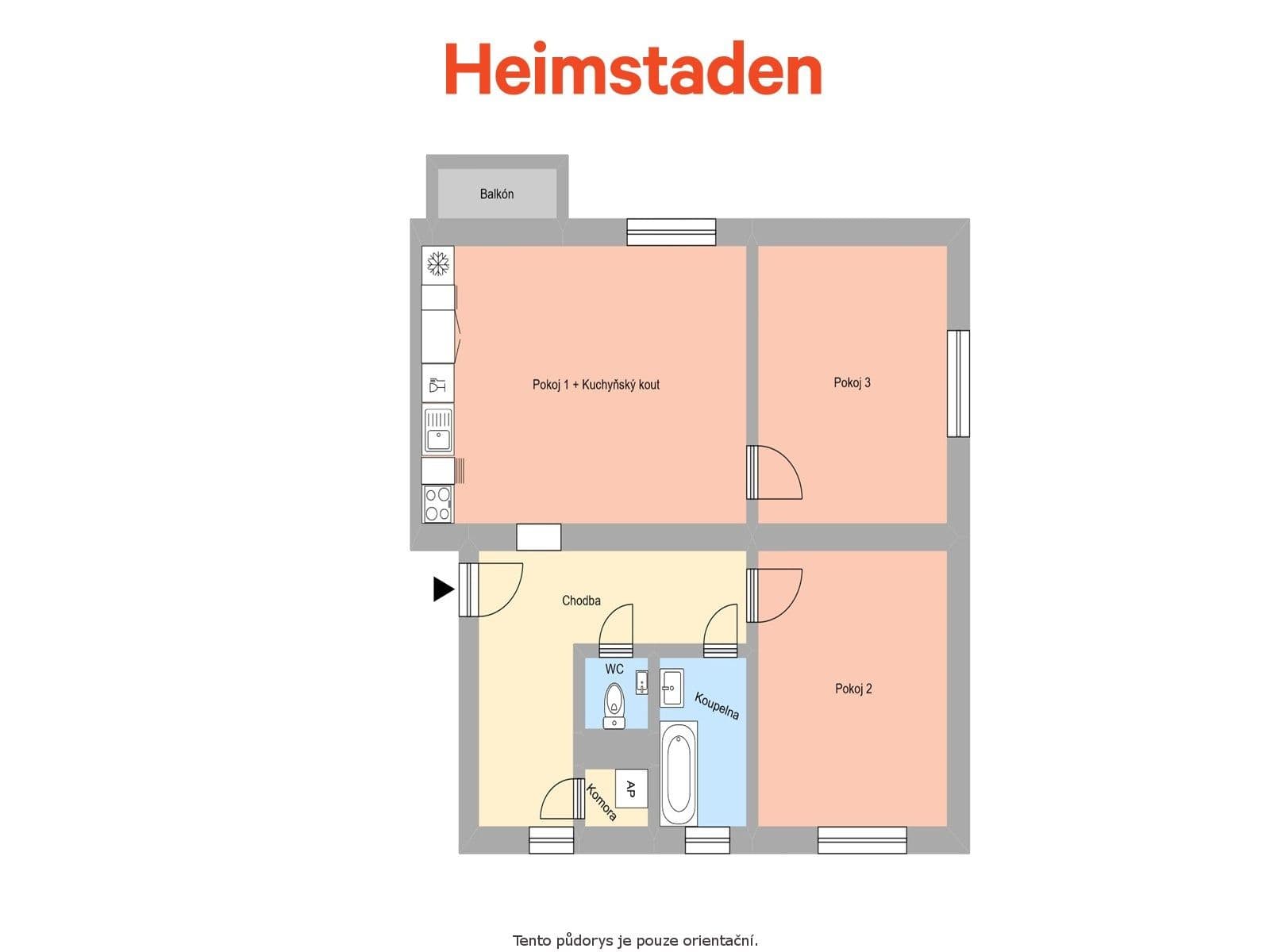 Prenájom bytu 3-izbový 70 m², Zborovská, Ostrava, Moravskoslezský kraj Prenájom bytu 3-izbový 70 m², Zborovská, Ostrava, Moravskoslezský kraj
