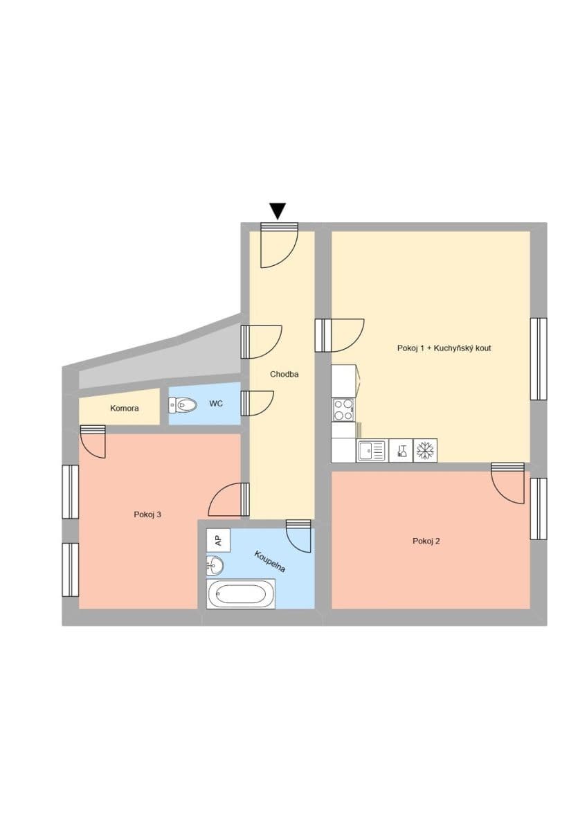 Prenájom bytu 3-izbový 75 m², Přívozská, Ostrava, Moravskoslezský kraj Prenájom bytu 3-izbový 75 m², Přívozská, Ostrava, Moravskoslezský kraj