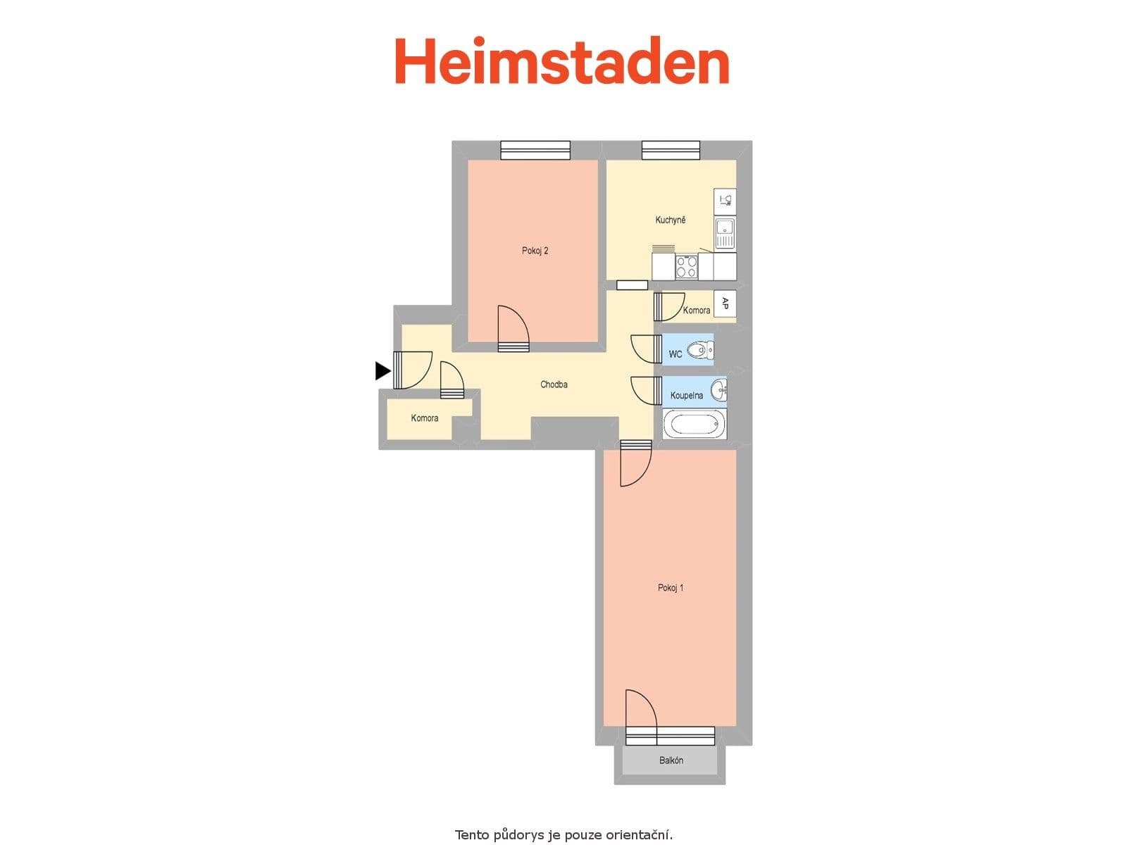 Prenájom bytu 2-izbový 64 m², Hlavní třída, Ostrava, Moravskoslezský kraj Prenájom bytu 2-izbový 64 m², Hlavní třída, Ostrava, Moravskoslezský kraj