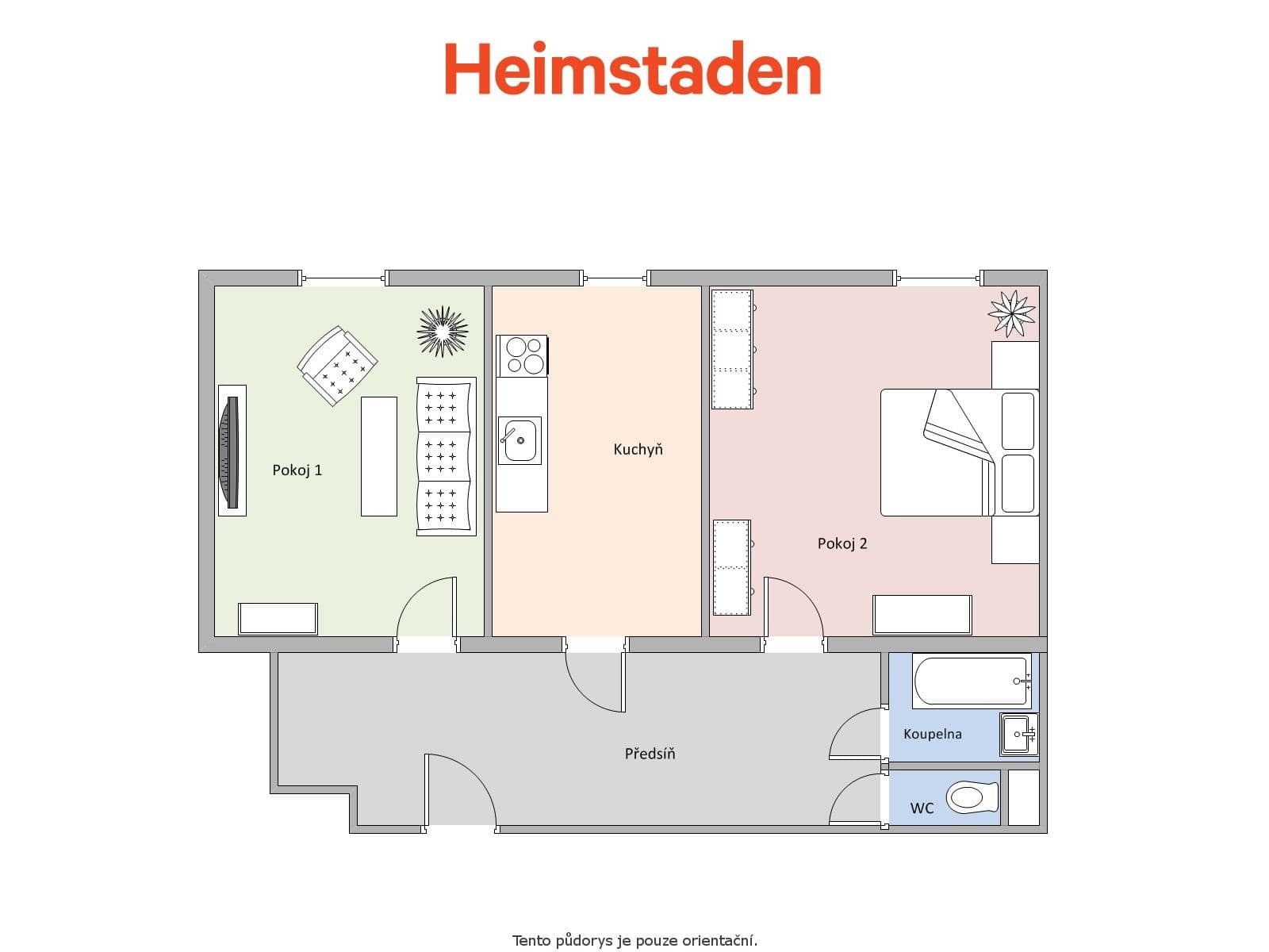 Prenájom bytu 2-izbový 52 m², náměstí Vítězslava Nováka, Ostrava, Moravskoslezský kraj Prenájom bytu 2-izbový 52 m², náměstí Vítězslava Nováka, Ostrava, Moravskoslezský kraj