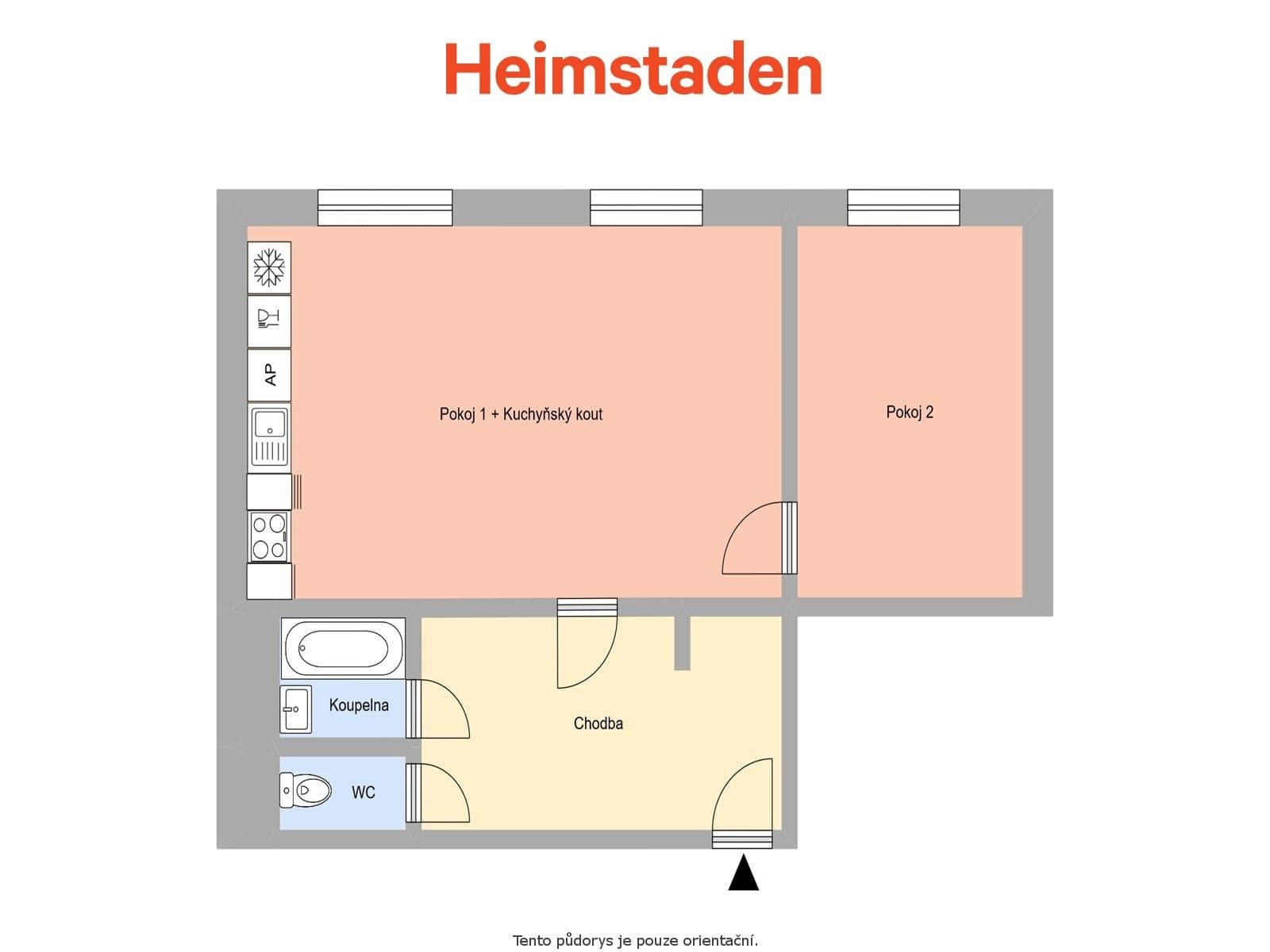 Prenájom bytu 2-izbový 41 m², Alšova, Ostrava, Moravskoslezský kraj Prenájom bytu 2-izbový 41 m², Alšova, Ostrava, Moravskoslezský kraj