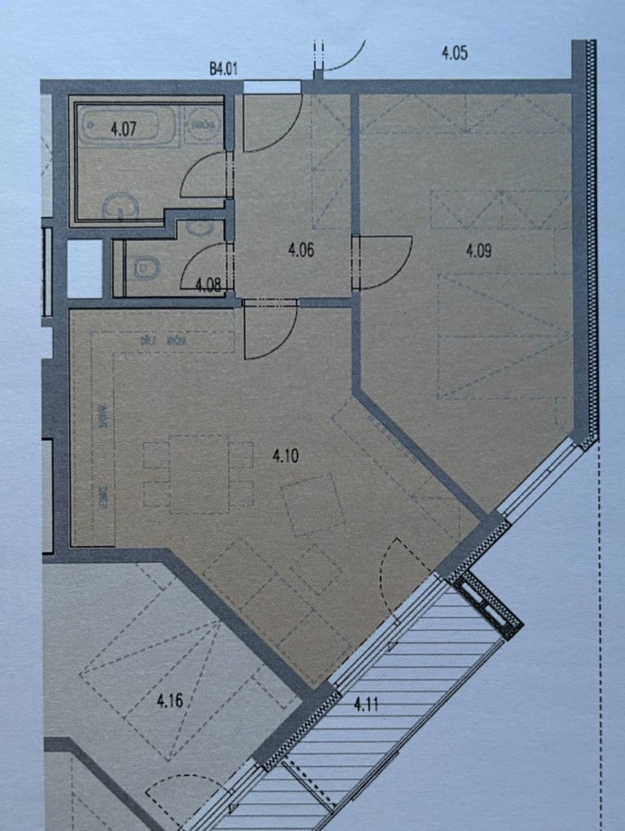 Prenájom bytu 2-izbový 59 m², Zdiměřická, Praha, Praha Prenájom bytu 2-izbový 59 m², Zdiměřická, Praha, Praha