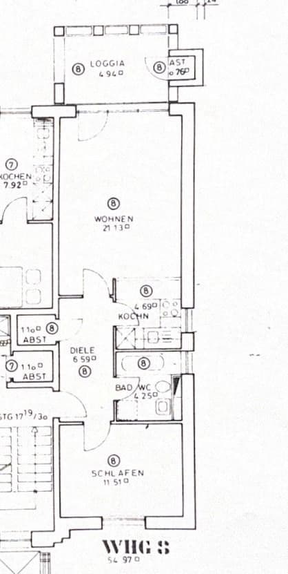 Predaj bytu 2-izbový 55 m², Hülsmannstraße 49, Essen, Severné Porýnie - Westfálsko Predaj bytu 2-izbový 55 m², Hülsmannstraße 49, Essen, Severné Porýnie - Westfálsko
