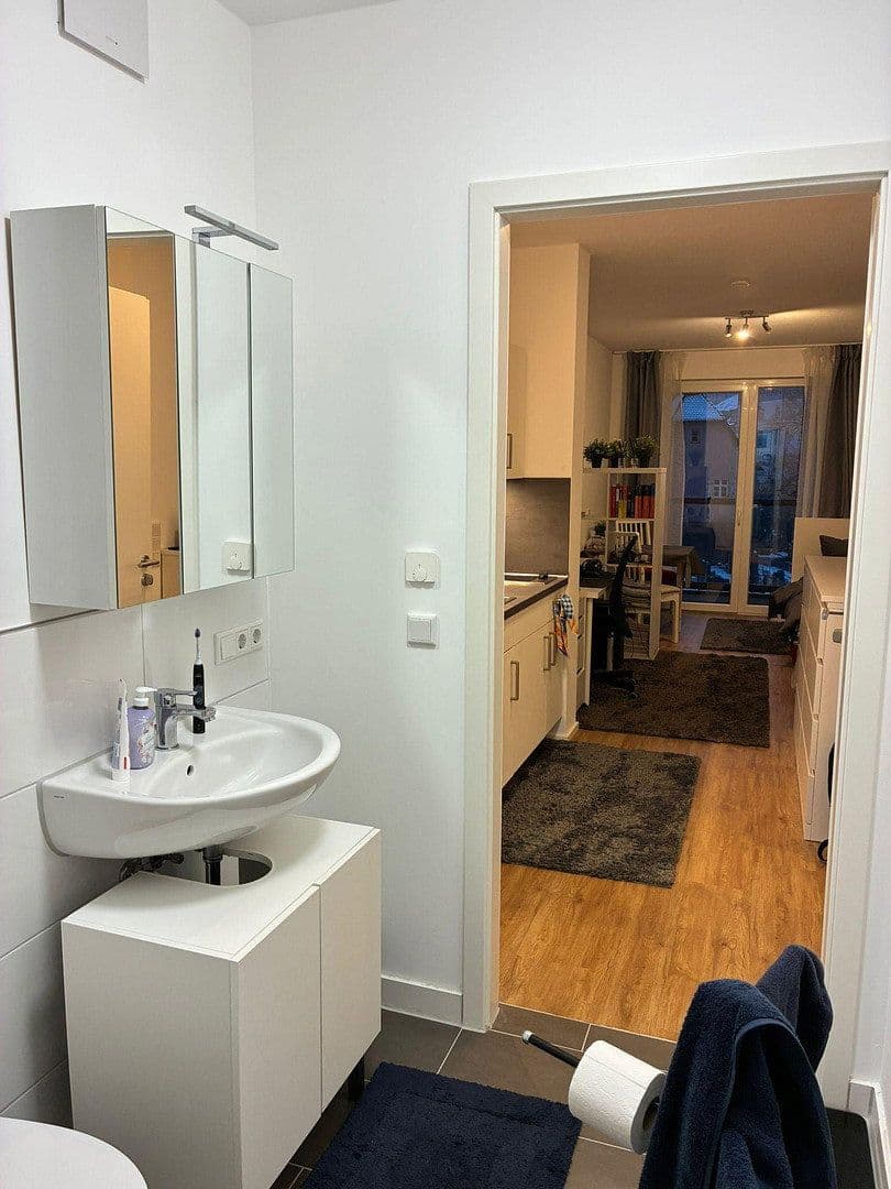 Prenájom bytu 1-izbový 28 m², Bartholomäusstraße 54, Nürnberg, Bavorsko Prenájom bytu 1-izbový 28 m², Bartholomäusstraße 54, Nürnberg, Bavorsko