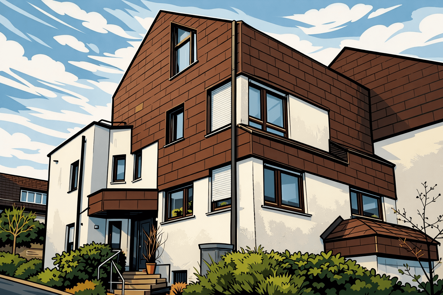 Predaj domu 160 m², pozemek 307 m², Neuhausen auf den Fildern, Bádensko-Wurttembersko Predaj domu 160 m², pozemek 307 m², Neuhausen auf den Fildern, Bádensko-Wurttembersko