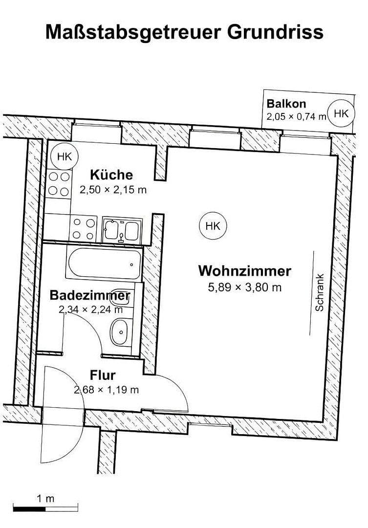 Predaj bytu 1-izbový 37 m², Altheider Straße, Berlin, Berlín Predaj bytu 1-izbový 37 m², Altheider Straße, Berlin, Berlín
