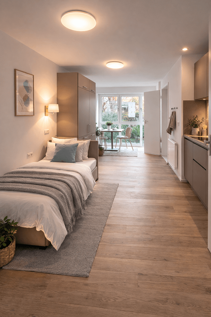 Prenájom bytu 1-izbový 25 m², Hoheneckstrasse 87, München, Bavorsko Prenájom bytu 1-izbový 25 m², Hoheneckstrasse 87, München, Bavorsko