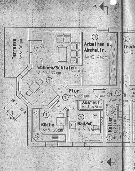 Prenájom bytu 2-izbový 64 m², Amselweg 22, Lichtenstein/Sachsen, Sasko Prenájom bytu 2-izbový 64 m², Amselweg 22, Lichtenstein/Sachsen, Sasko