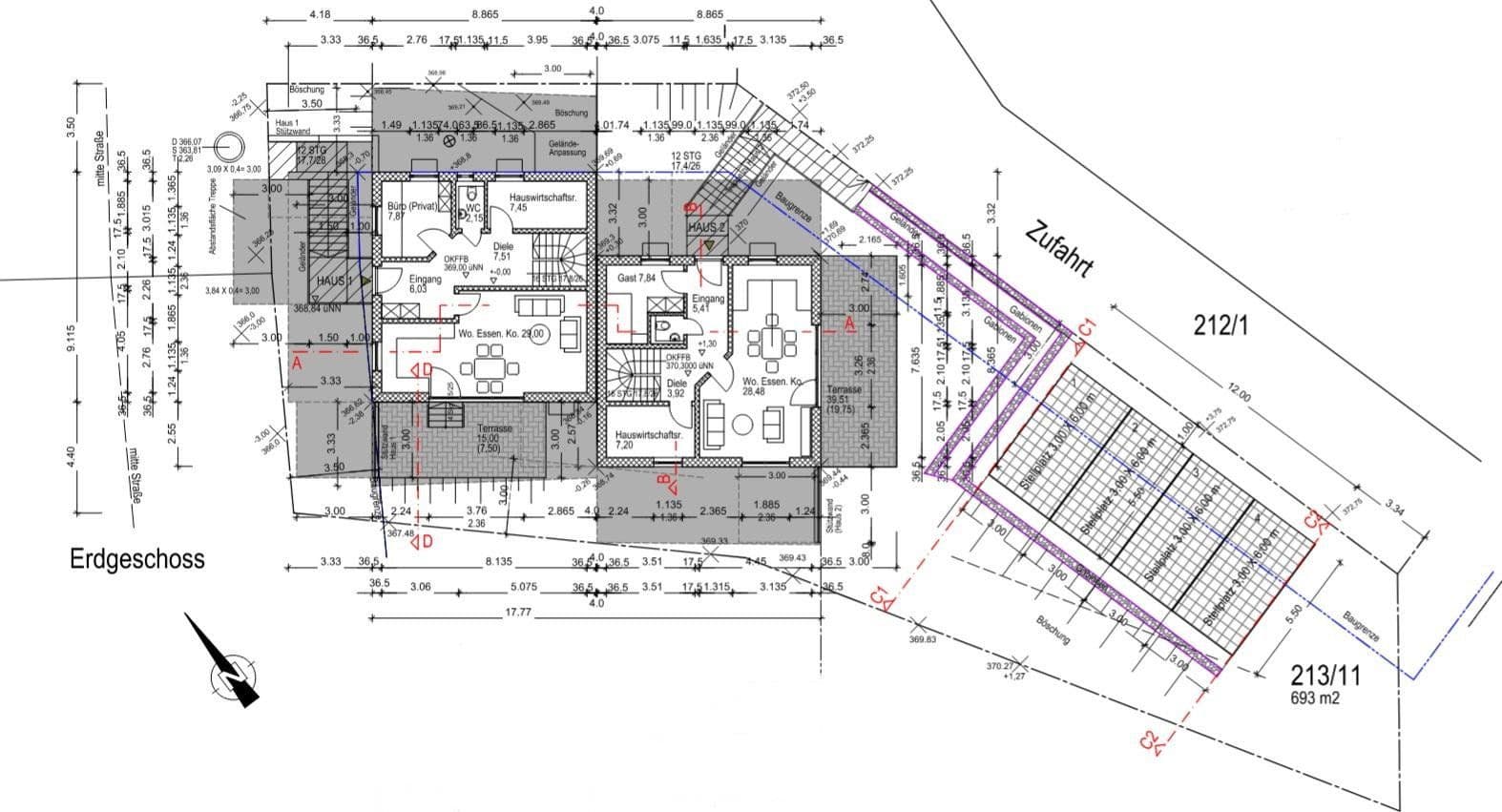 Predaj domu 168 m², pozemek 639 m², Gibitzenhofstr 6, Burgthann, Bavorsko Predaj domu 168 m², pozemek 639 m², Gibitzenhofstr 6, Burgthann, Bavorsko