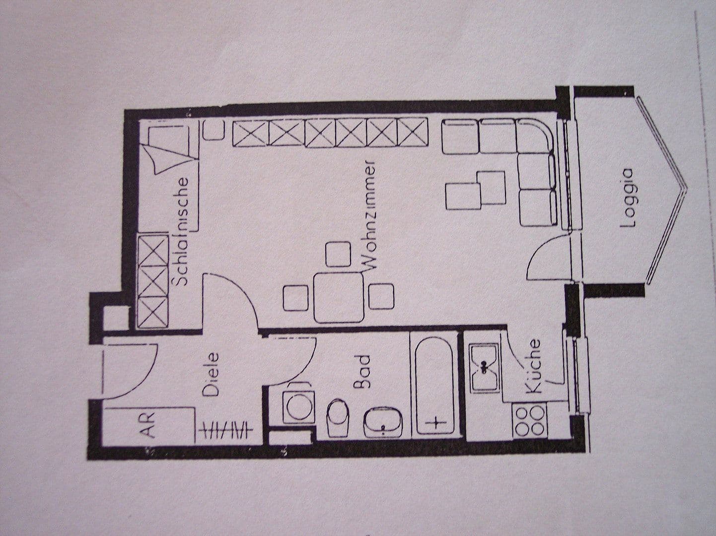 Prenájom bytu 1-izbový 37 m², Adelheidstraße 28a, Nürnberg, Bavorsko Prenájom bytu 1-izbový 37 m², Adelheidstraße 28a, Nürnberg, Bavorsko