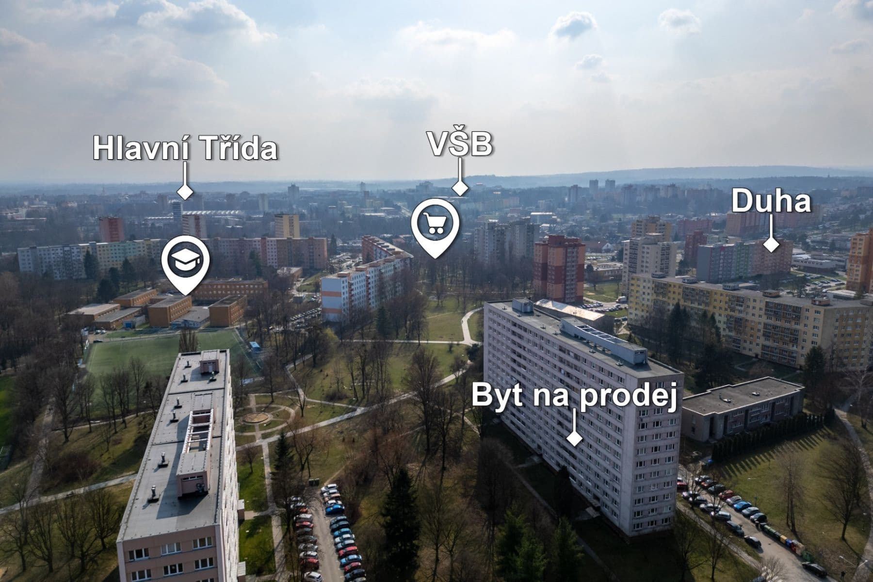 Predaj bytu 2-izbový 54 m², Marie Majerové, Ostrava, Moravskoslezský kraj Predaj bytu 2-izbový 54 m², Marie Majerové, Ostrava, Moravskoslezský kraj