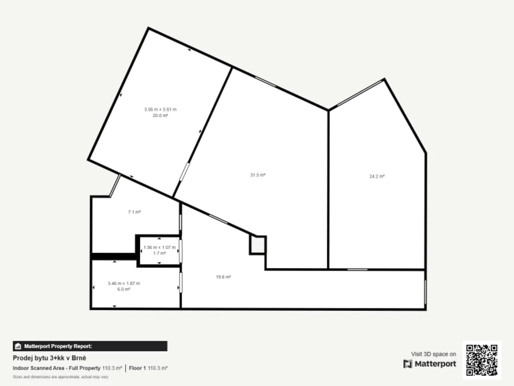 Prenájom bytu 3-izbový 109 m², Mojžíšova, Brno, Jihomoravský kraj Prenájom bytu 3-izbový 109 m², Mojžíšova, Brno, Jihomoravský kraj