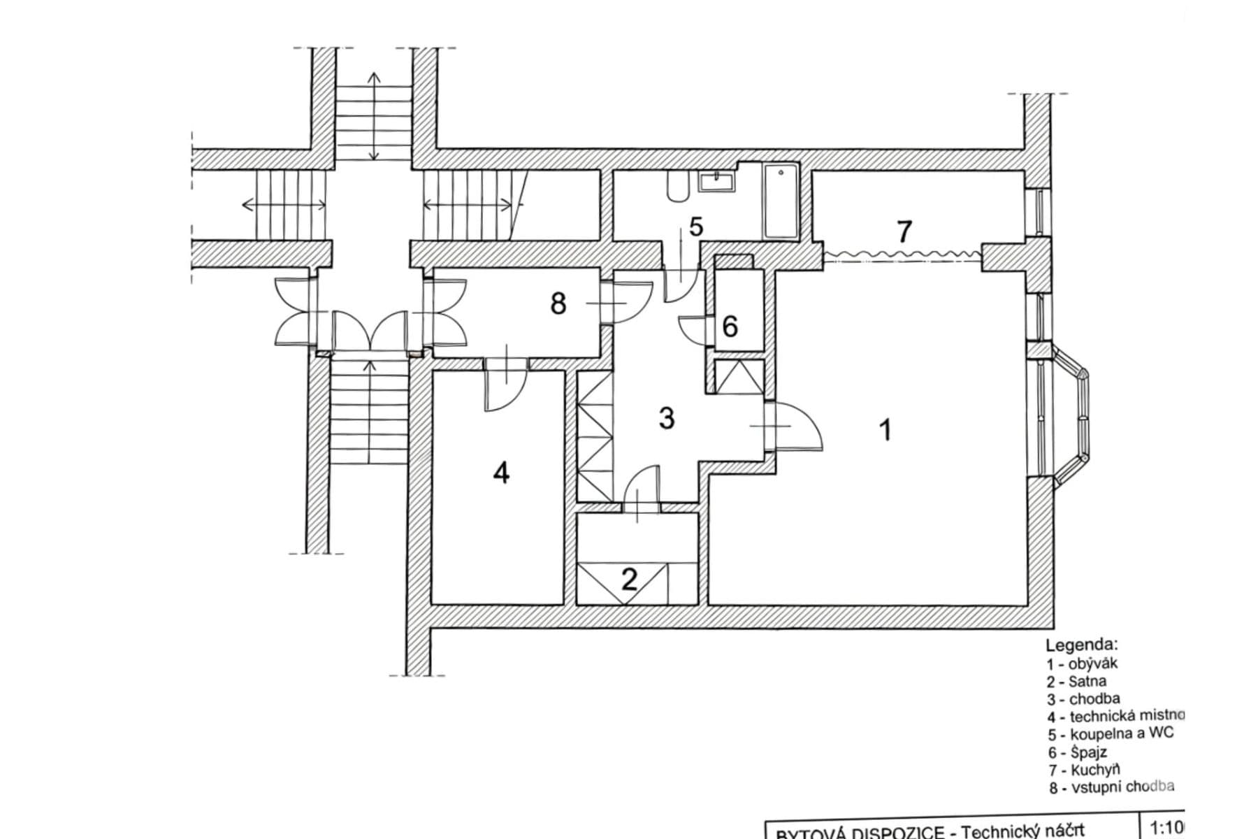 Prenájom bytu 1-izbový 64 m², Nad Výšinkou, Praha, Praha Prenájom bytu 1-izbový 64 m², Nad Výšinkou, Praha, Praha
