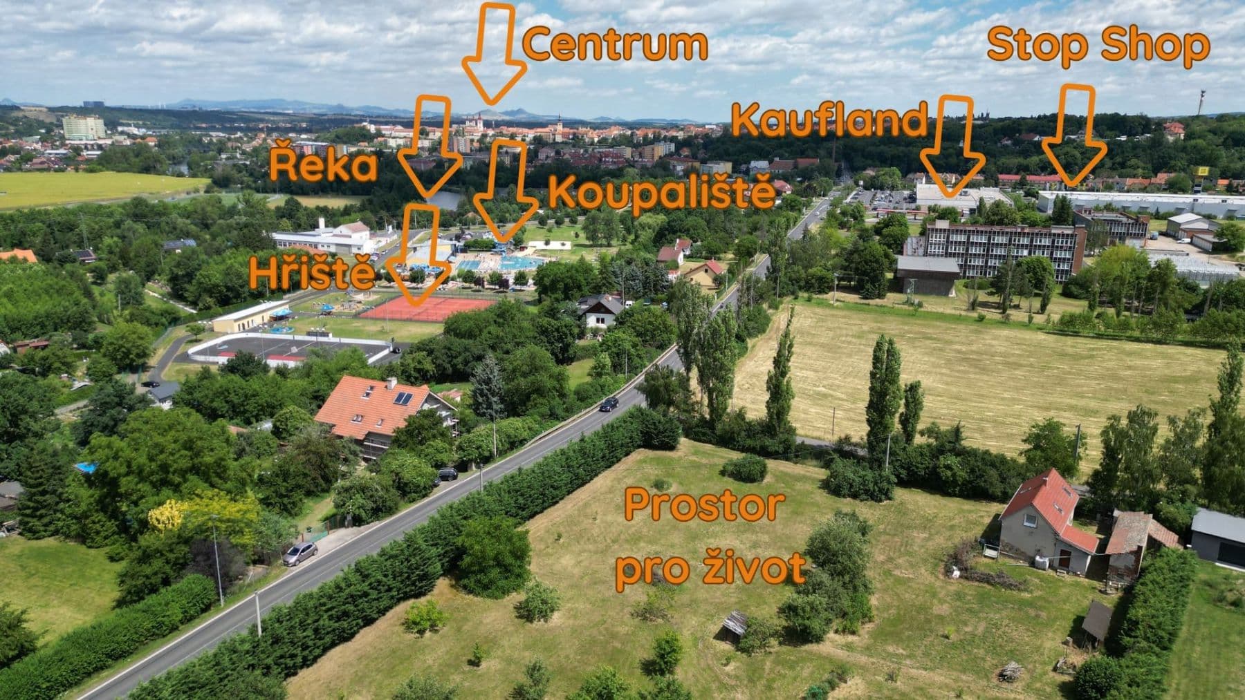Predaj pozemku 6.478 m², Kadaňská, Žatec, Ústecký kraj Predaj pozemku 6.478 m², Kadaňská, Žatec, Ústecký kraj