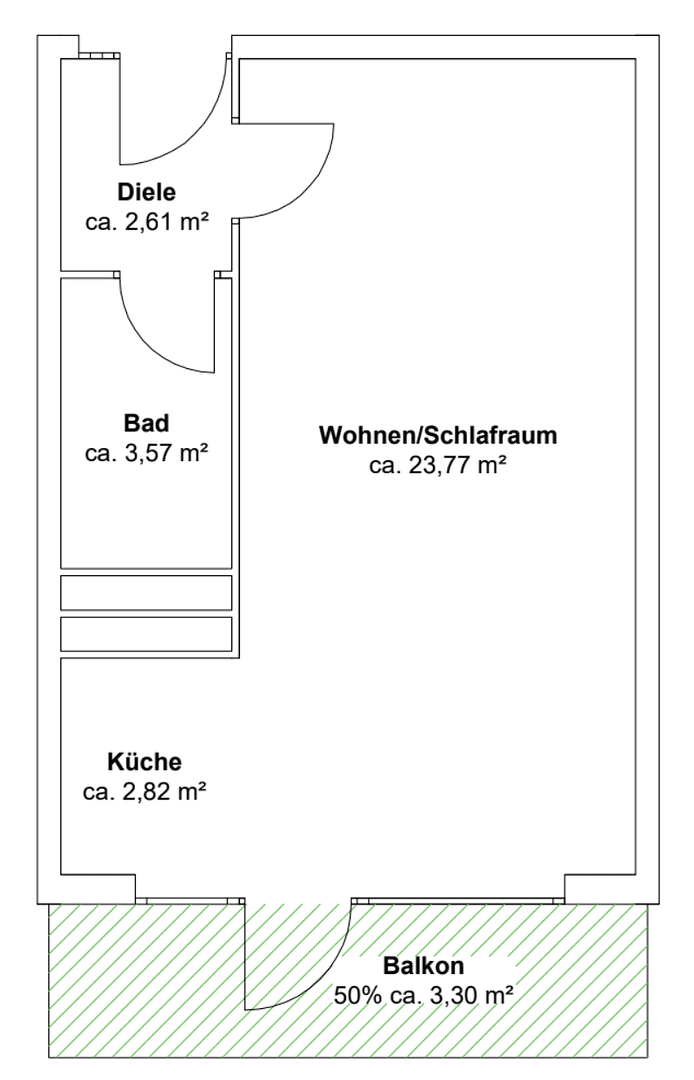 Predaj bytu 1-izbový 37 m², München, Bavorsko Predaj bytu 1-izbový 37 m², München, Bavorsko