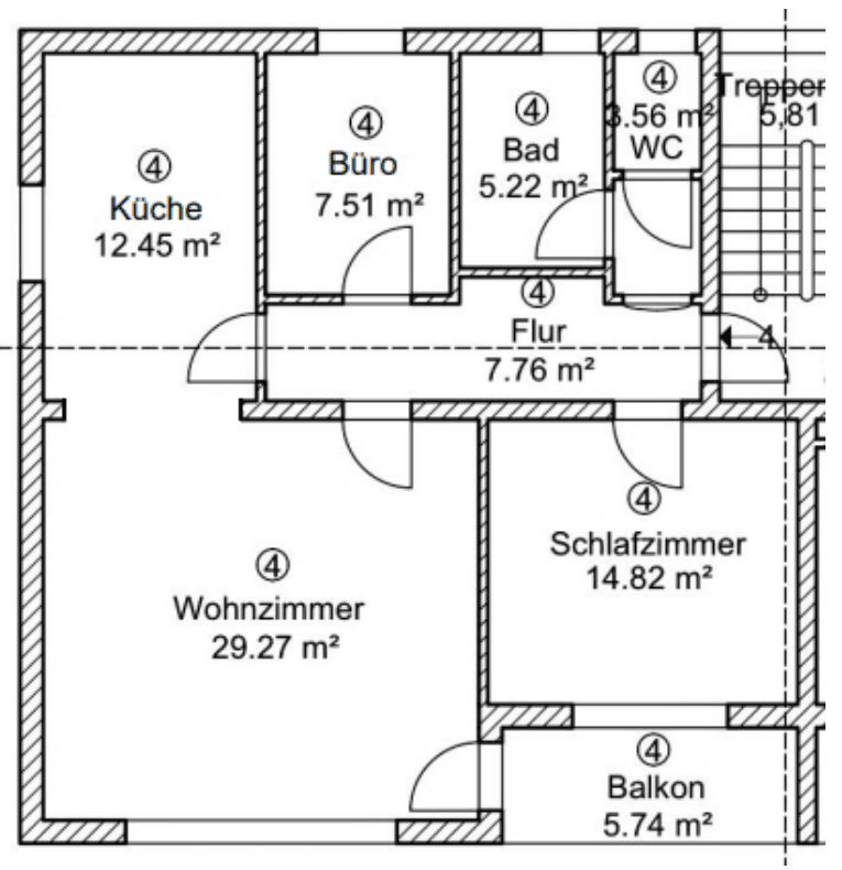 Predaj bytu 3-izbový 84 m², Tegernheim, Bavorsko Predaj bytu 3-izbový 84 m², Tegernheim, Bavorsko