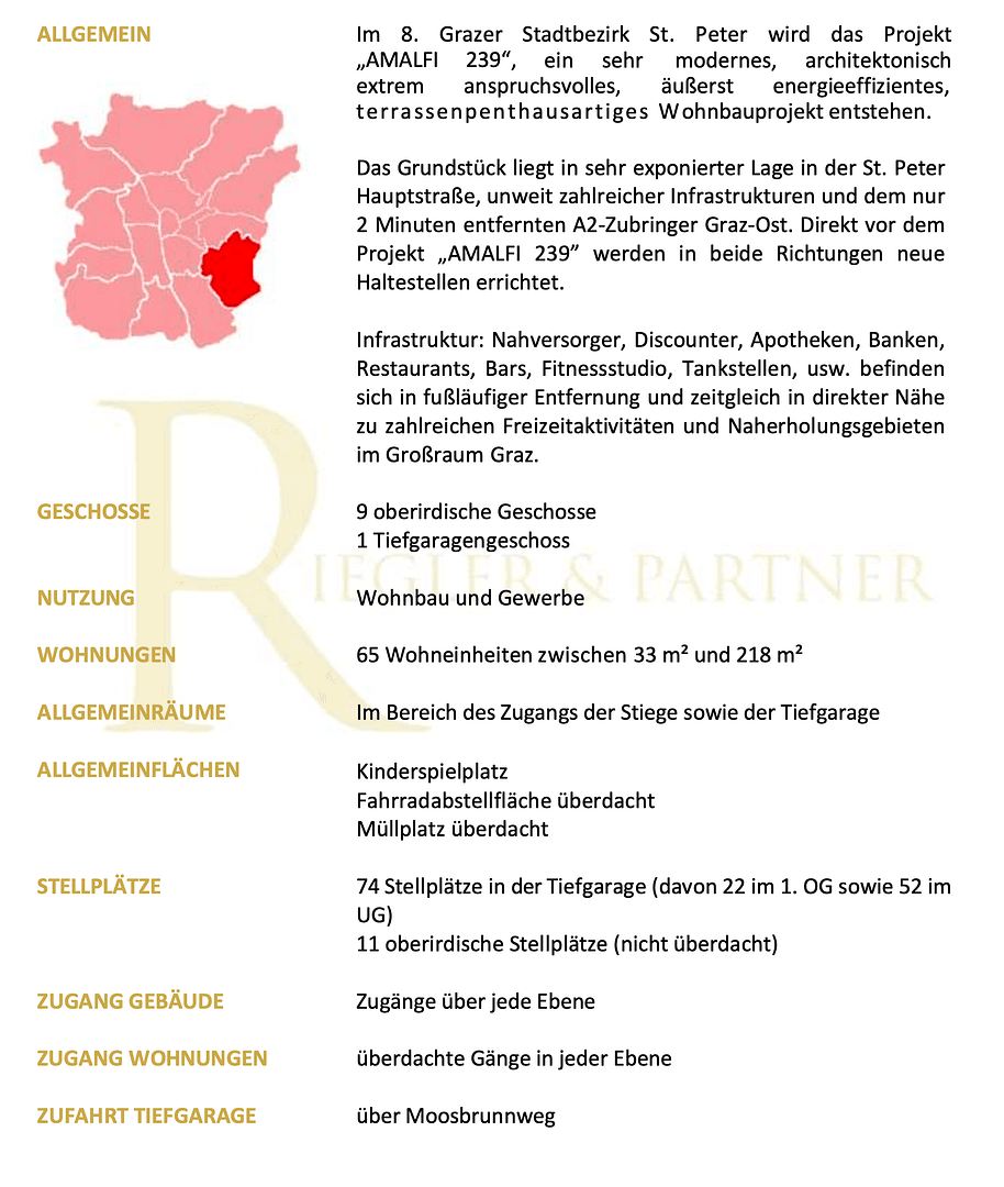 Prenájom bytu 2-izbový 41 m², Moosbrunnweg 1, Graz, Štajersko Prenájom bytu 2-izbový 41 m², Moosbrunnweg 1, Graz, Štajersko