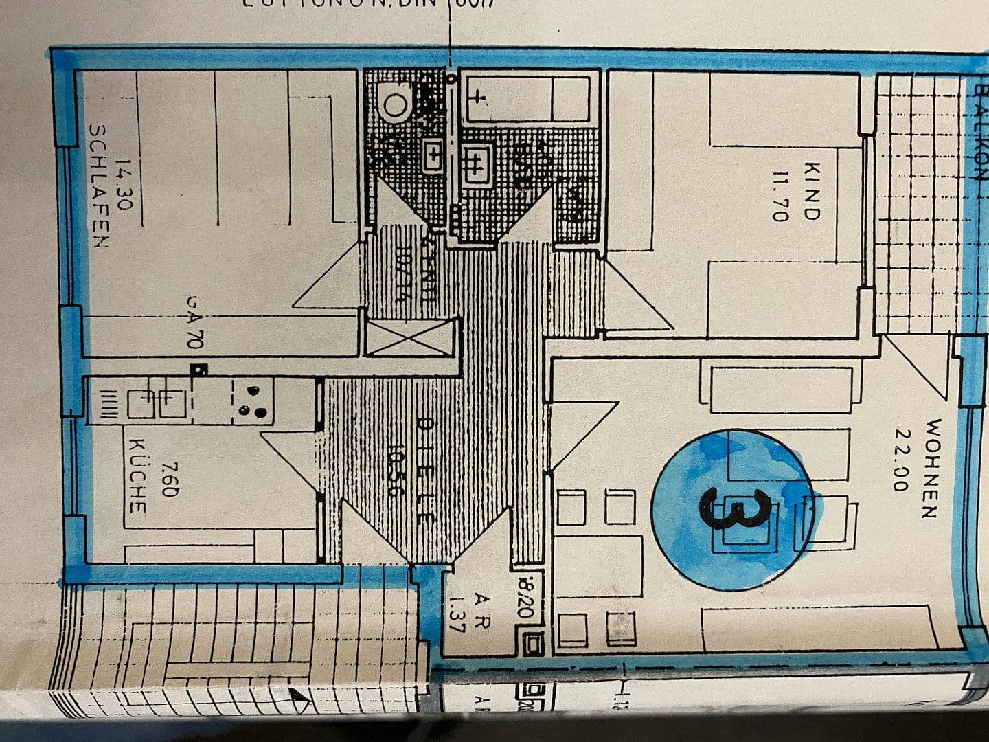 Prenájom bytu 3-izbový 78 m², Fürth, Bavorsko Prenájom bytu 3-izbový 78 m², Fürth, Bavorsko